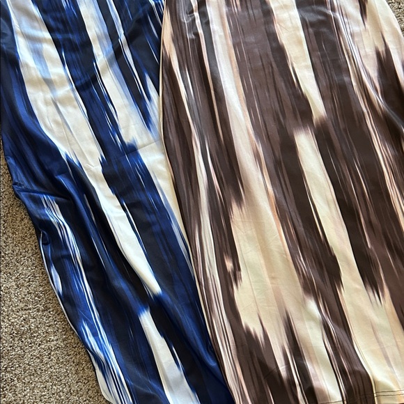SHEIN Blue and Brown Maxi Dresses bundle of 2 - Picture 2 of 3
